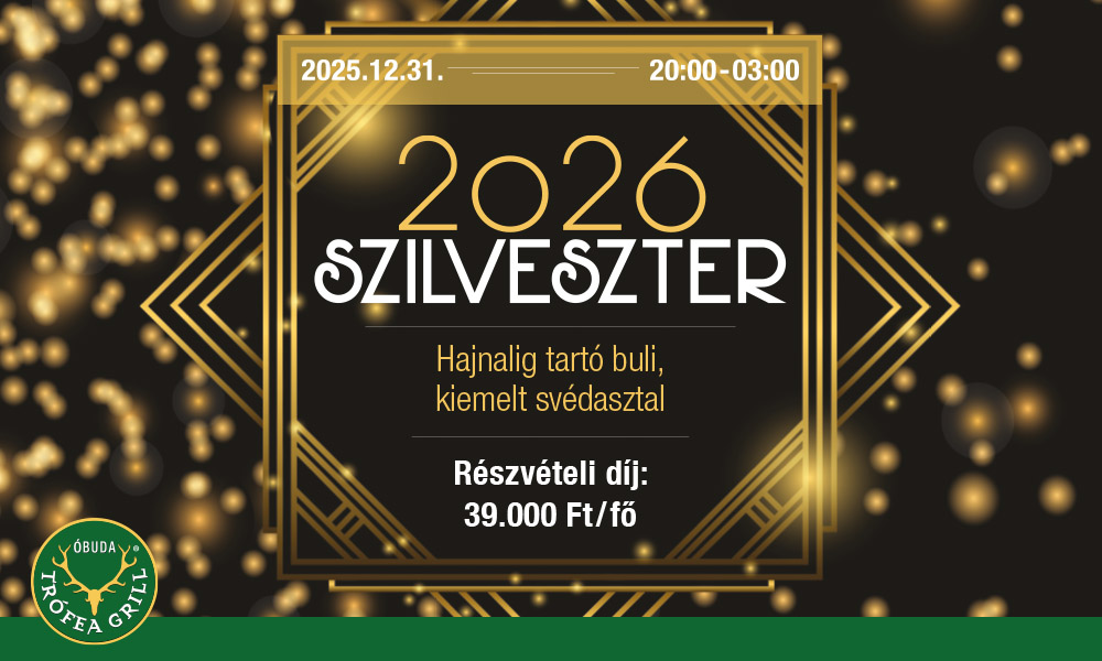 Szilveszteri buli éttermeinkben Image